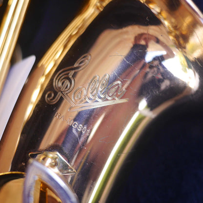 Rolla RA-MGS01 Alto Saxophone w/Selmer S80 C* mouthpiece contoured case