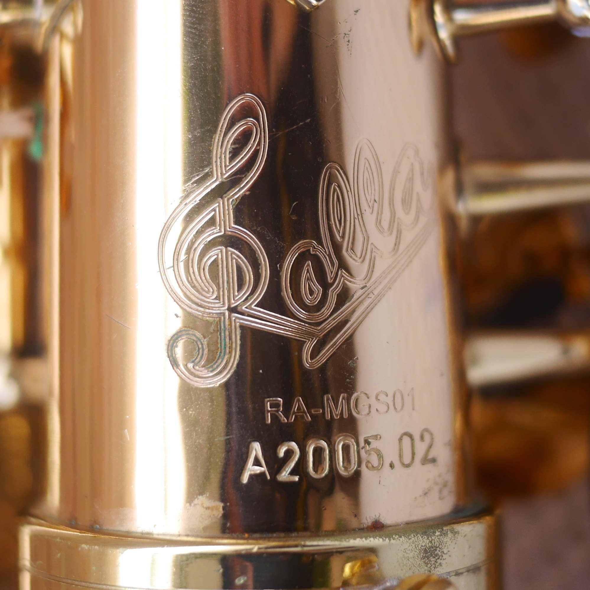 Rolla RA-MGS01 Alto Saxophone w/Selmer S80 C* mouthpiece contoured case