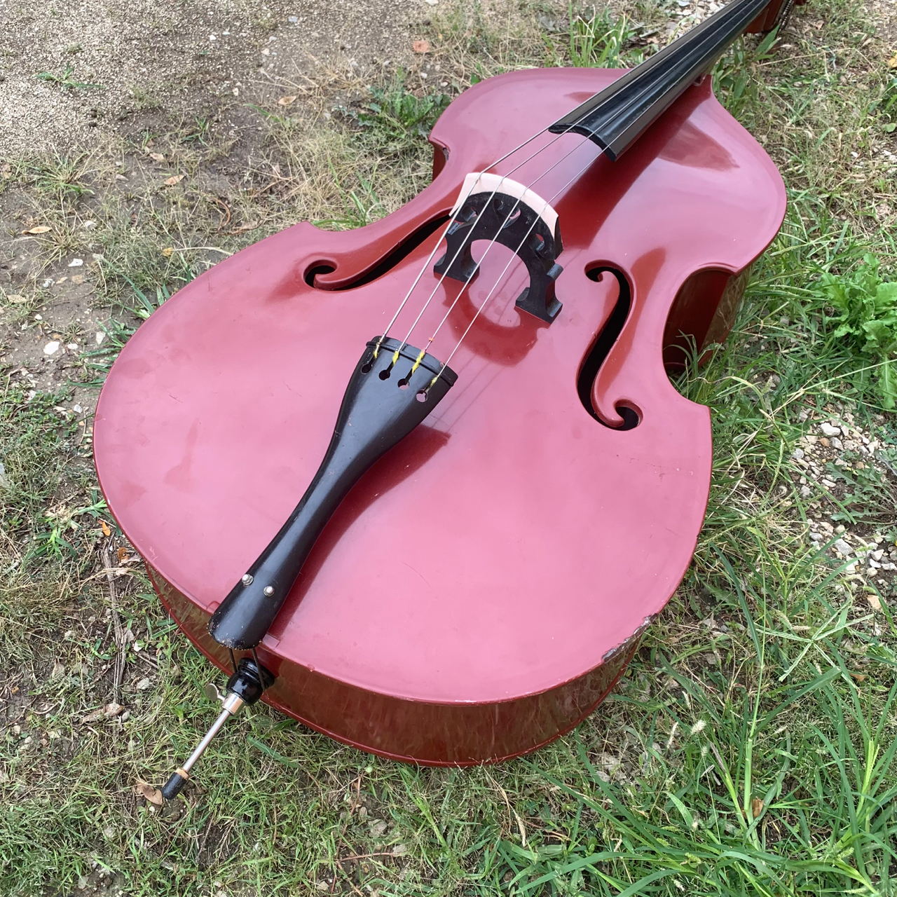 Roth Upright Bass Fiberglass Vintage Used