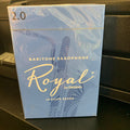 Royal Baritone Saxophone Reeds Strength 2 Box of 10