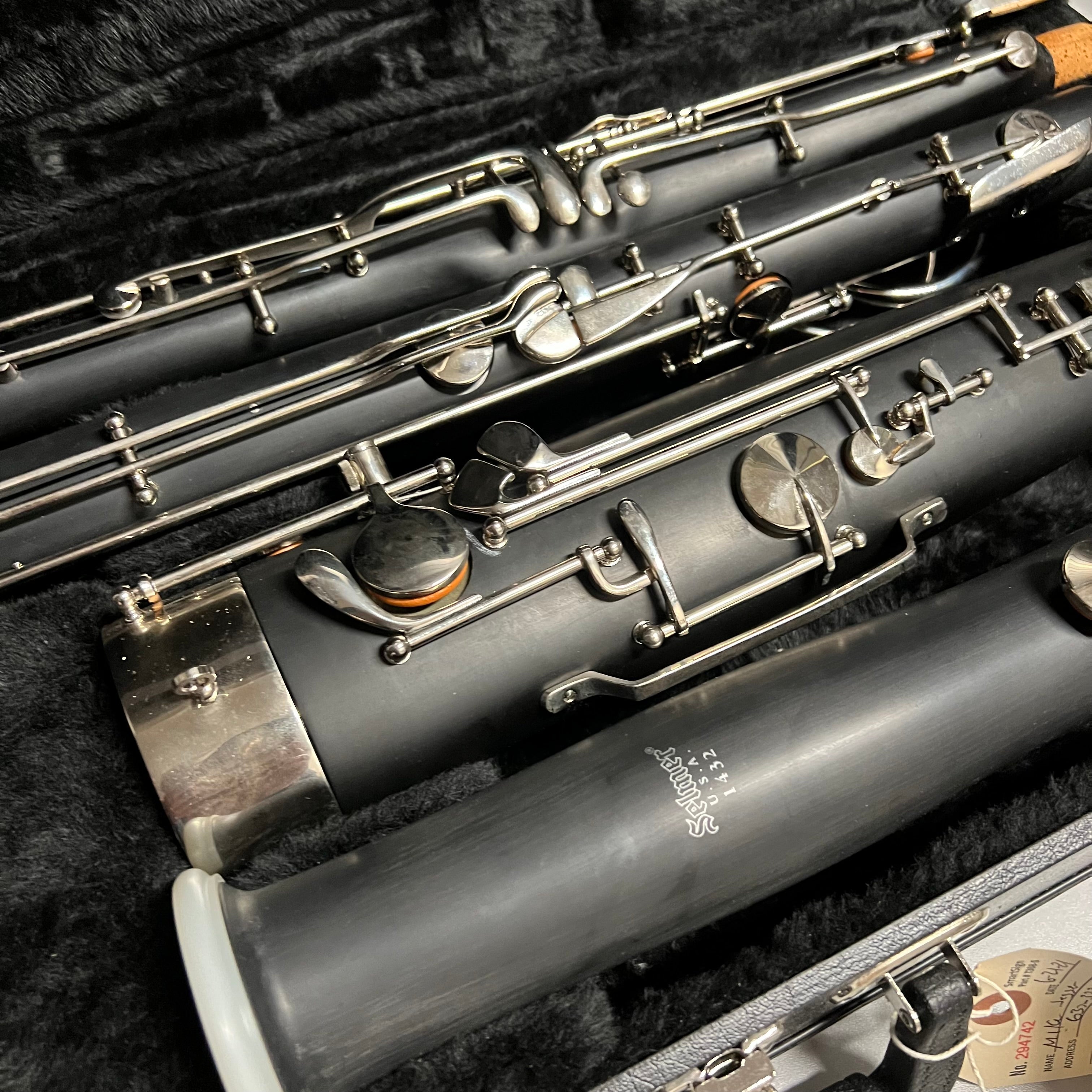 Selmer 1432 Bassoon Resonite Plastic Mint