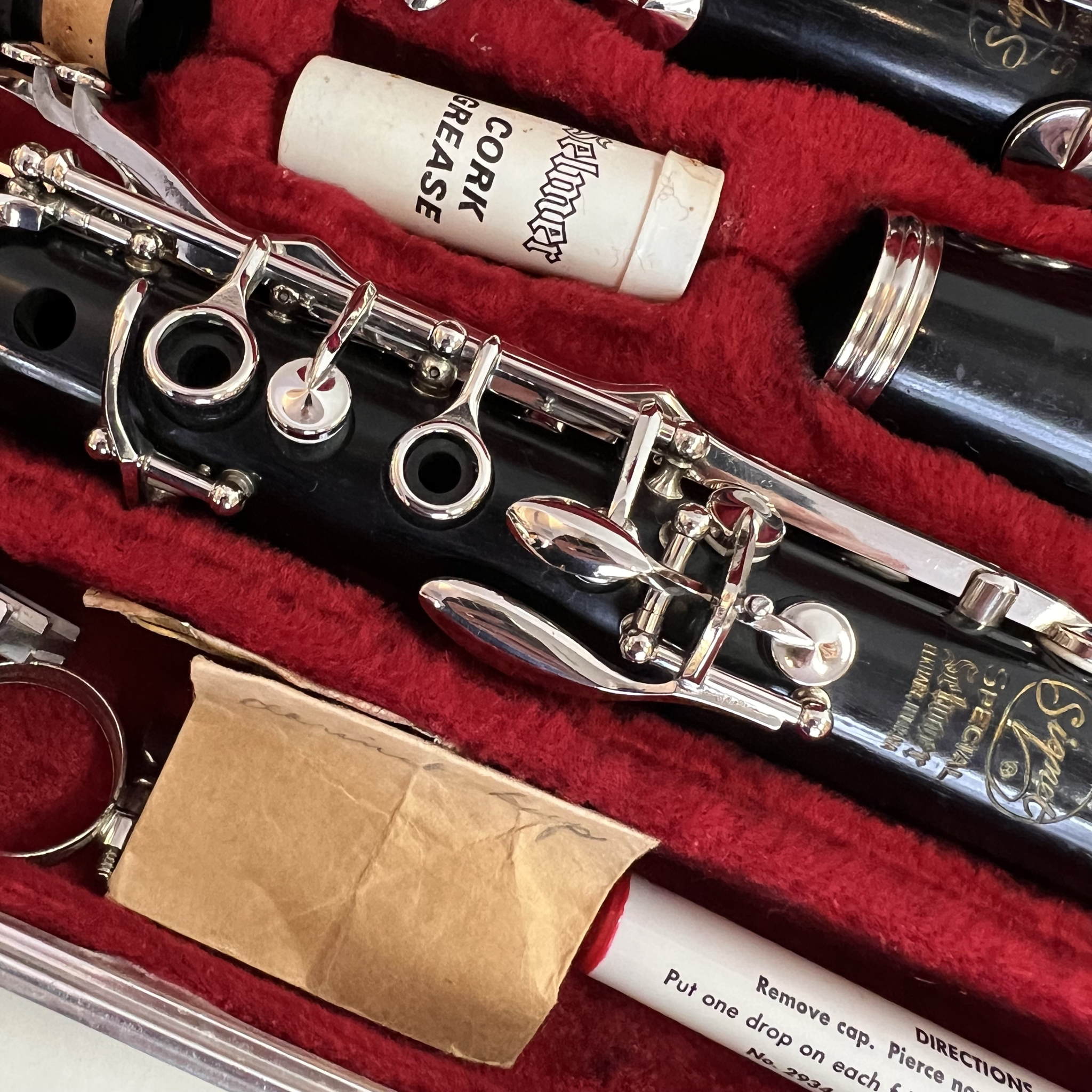 Selmer Signet Special wood clarinet Refurbished Elkhart Indiana (used)