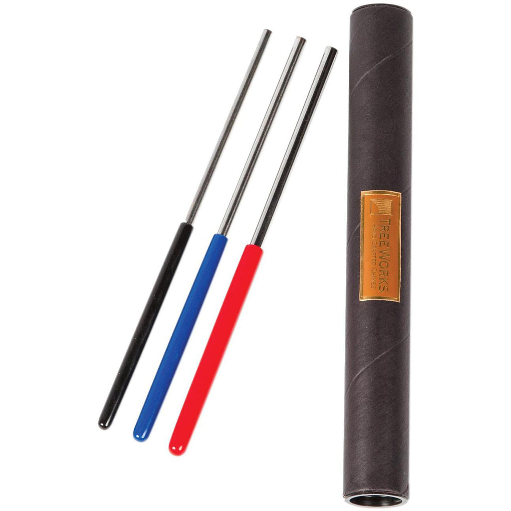 Set of Professional Triangle Beaters - 3 sizes and weights - stainless steel