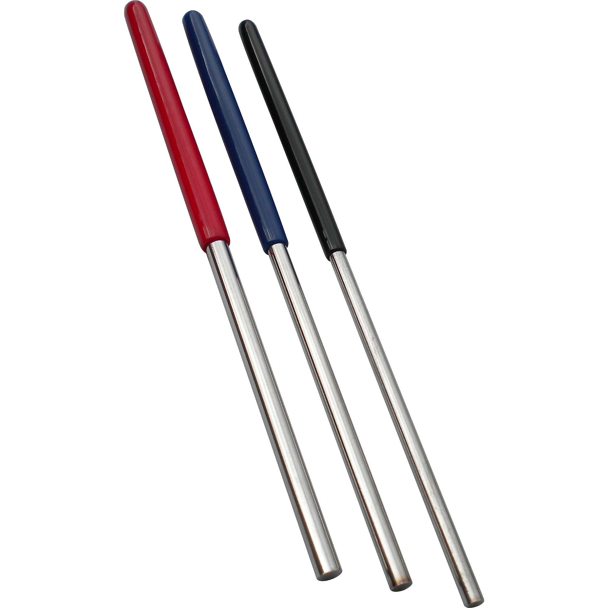 Set of Professional Triangle Beaters - 3 sizes and weights - stainless steel