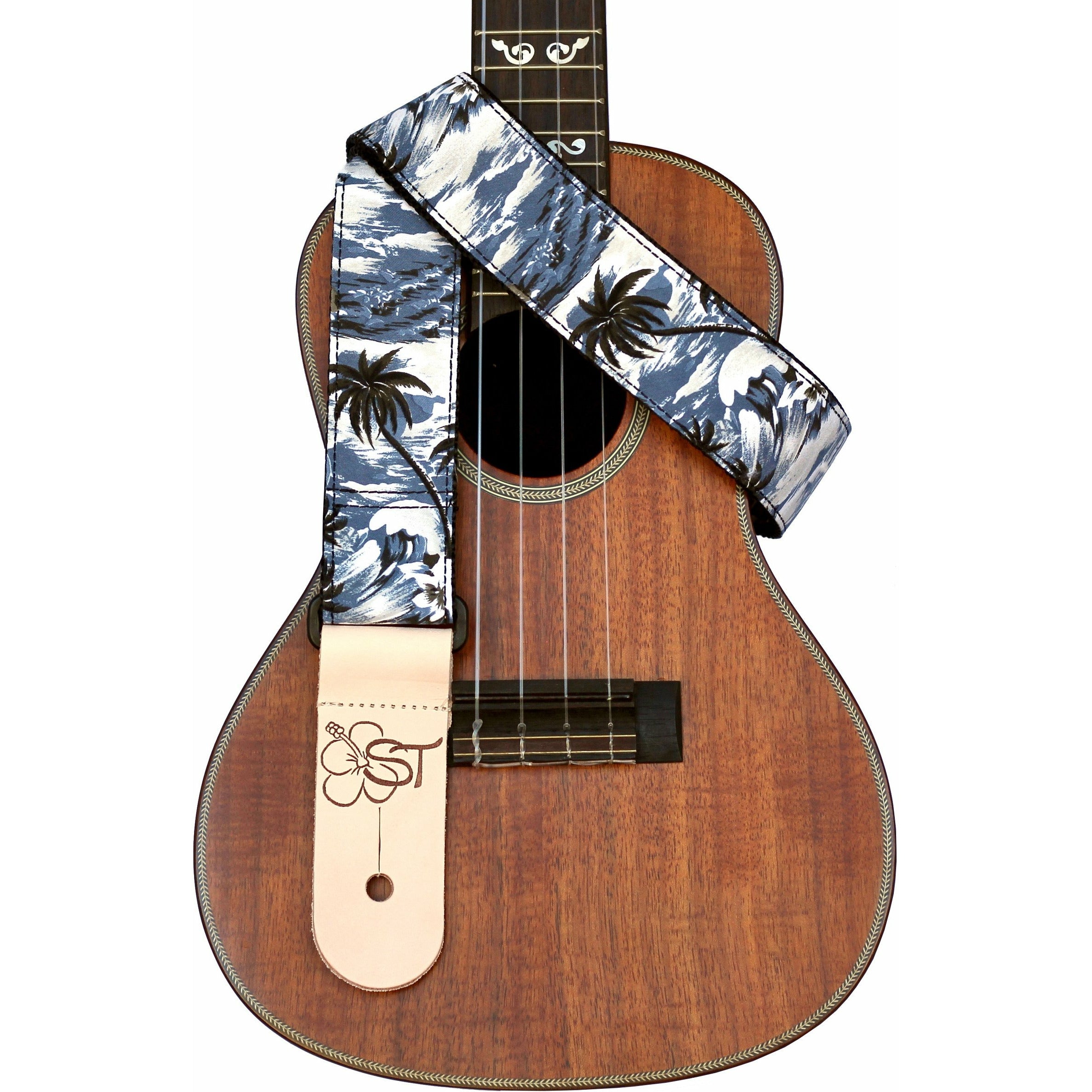 Sherrin's Threads  1.5" Uke Strap Castaway