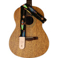 Sherrin's Threads 2" Guitar Strap Black Surfboard