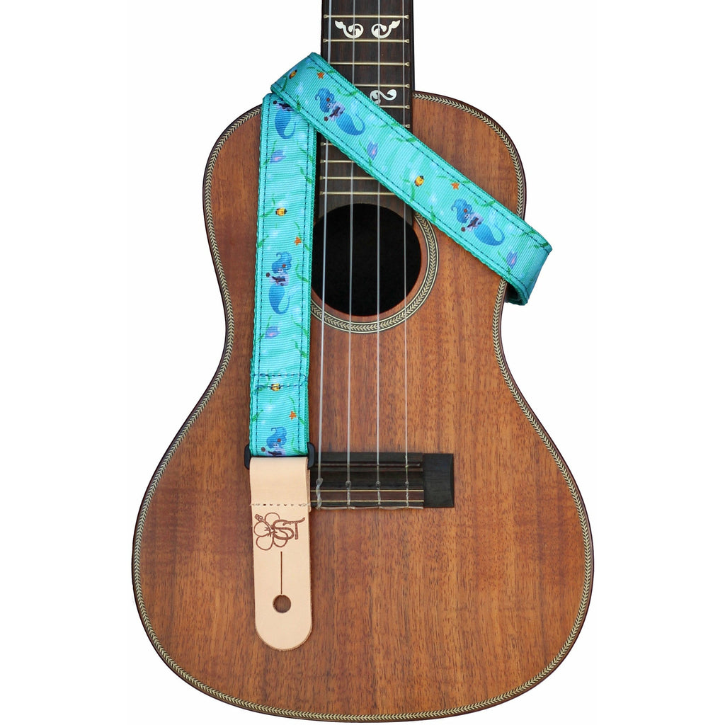 Sherrin's Threads Blue Mermaid 1" Uke Strap