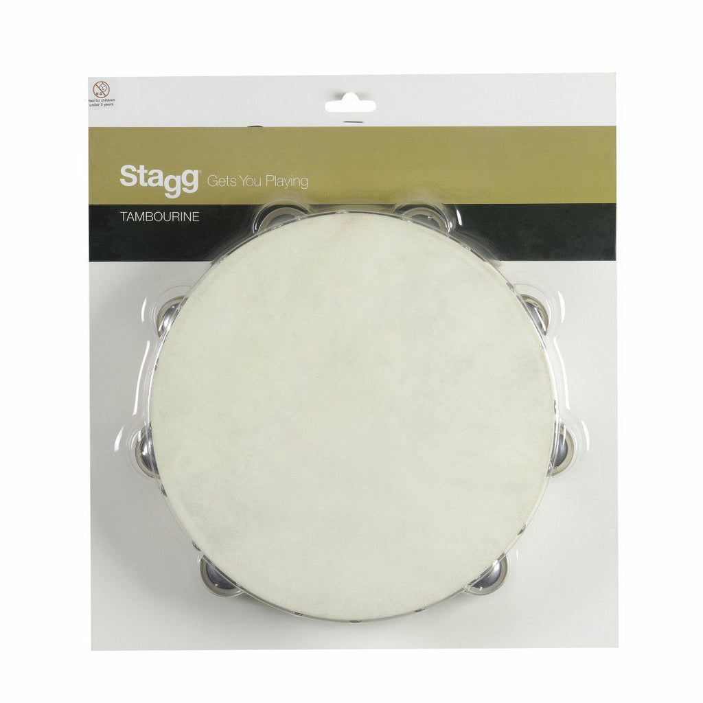 Stagg 10" Tambourine 2-row  Wood