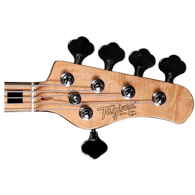 Tagima 5 string J style Bass Olympic White