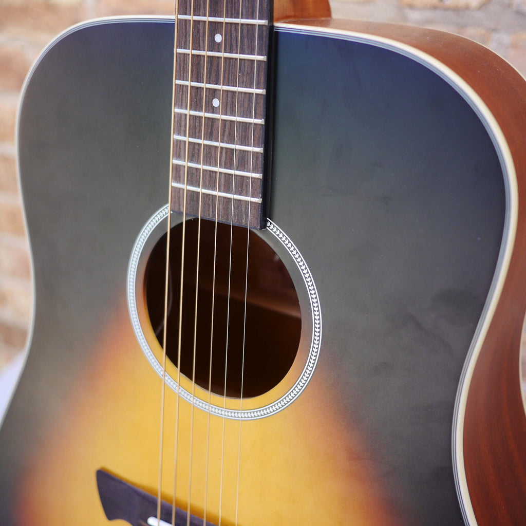 Tagima Dreadnought Acoustic Electric Guitar Sunburst