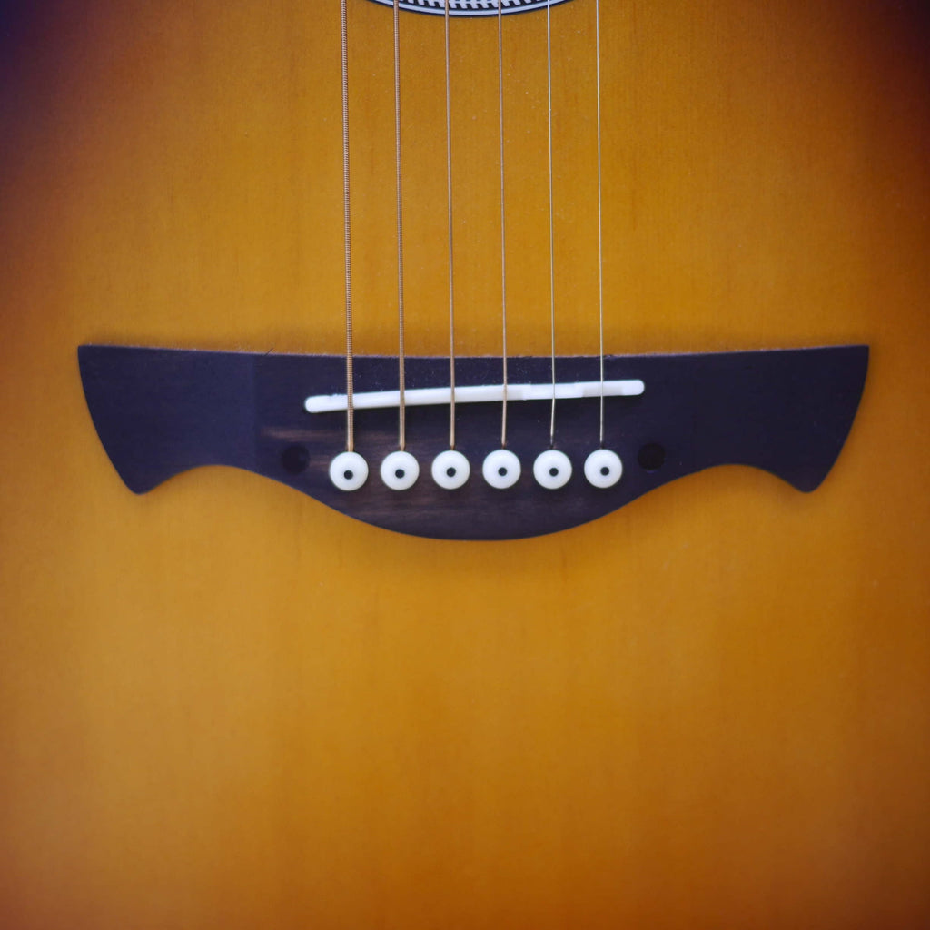 Tagima Dreadnought Acoustic Electric Guitar Sunburst