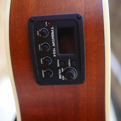 Tagima Dreadnought Acoustic Electric Guitar Sunburst