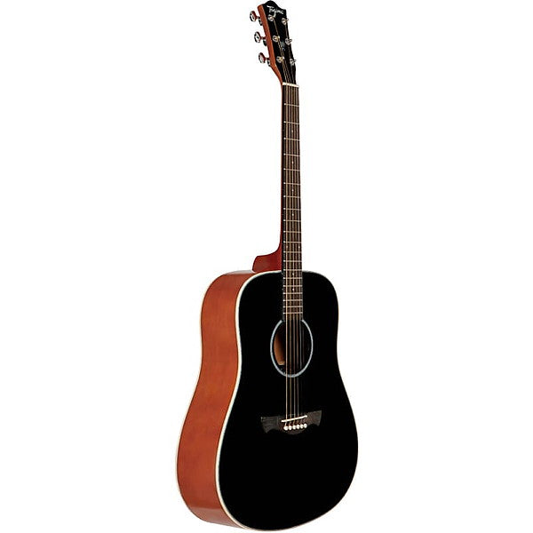 Tagima Dreadnought Acoustic-Electric Guitar Black (b-stock)