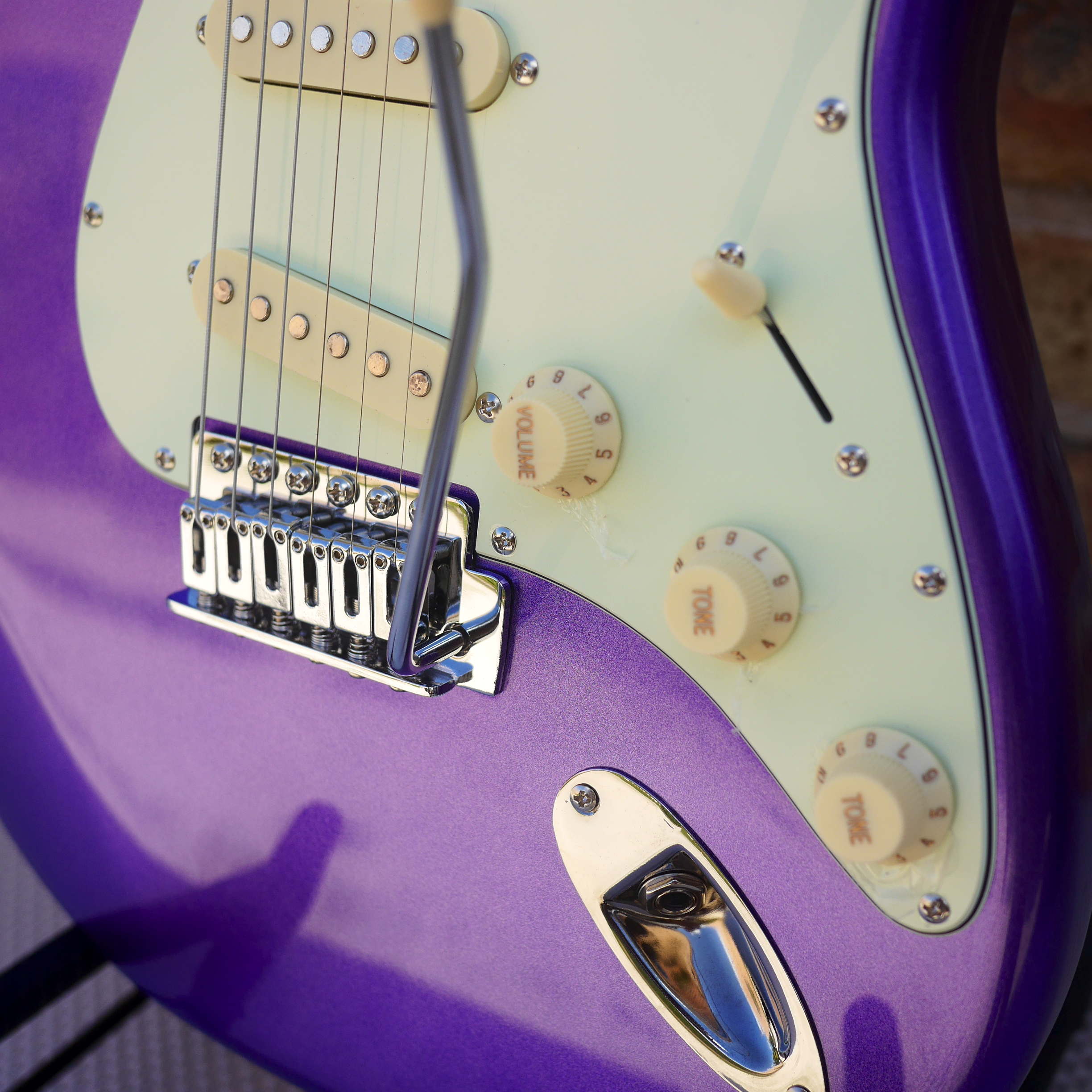 Tagima TG500 Electric Guitar Purple