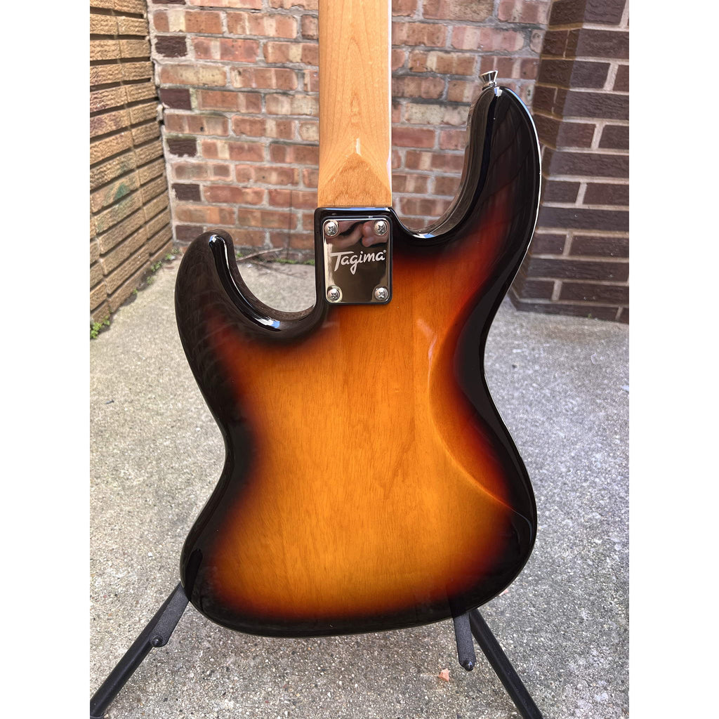 Tagima TJB-4 SB-LF/BK J-Bass Sunburst Excellent
