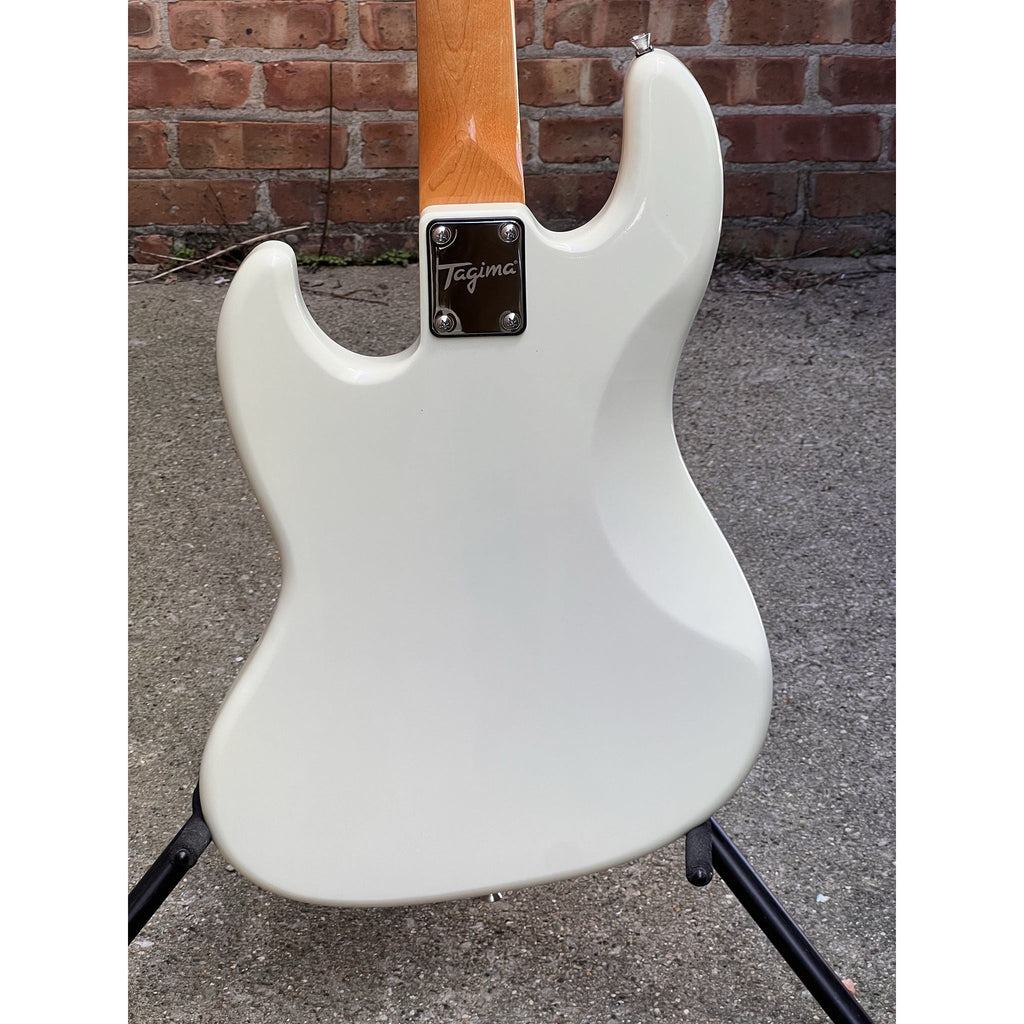 Tagima TW-73 OWH DF/TT J-bass Olympic White Excellent