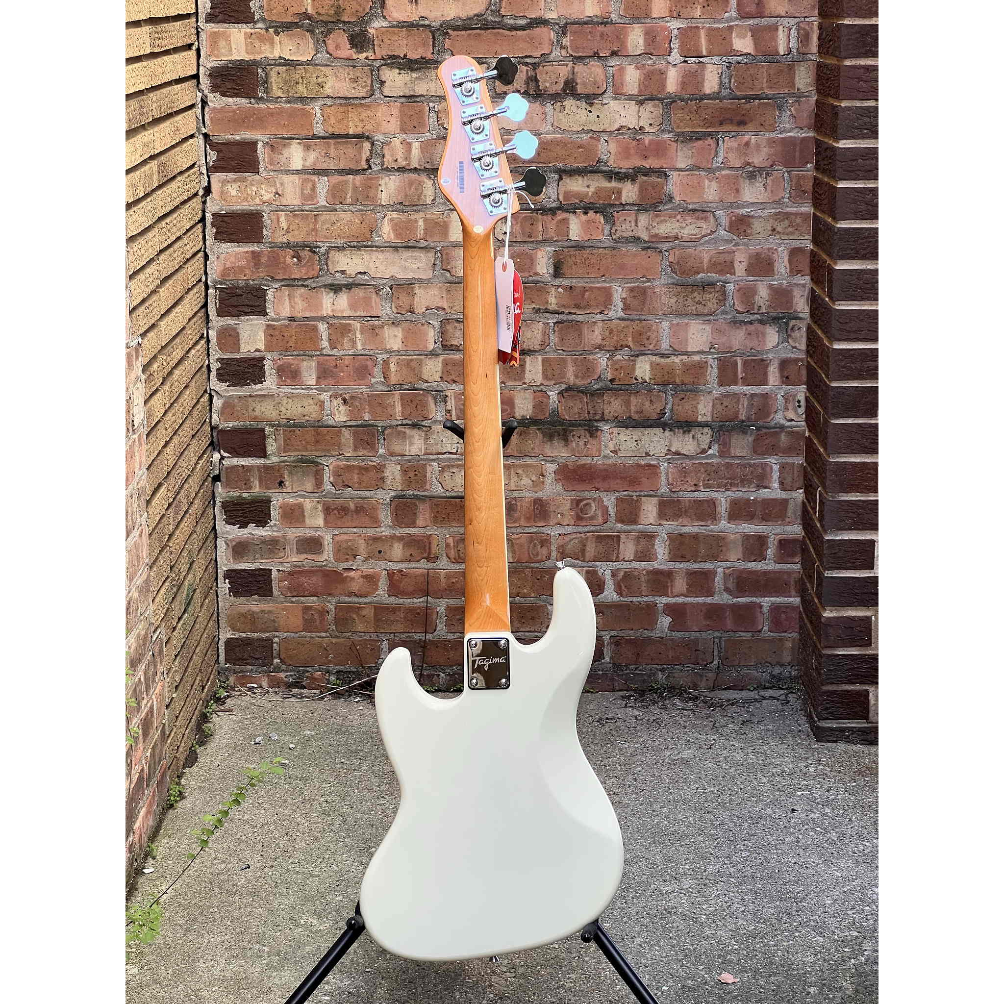 Tagima TW-73 OWH DF/TT J-bass Olympic White Excellent