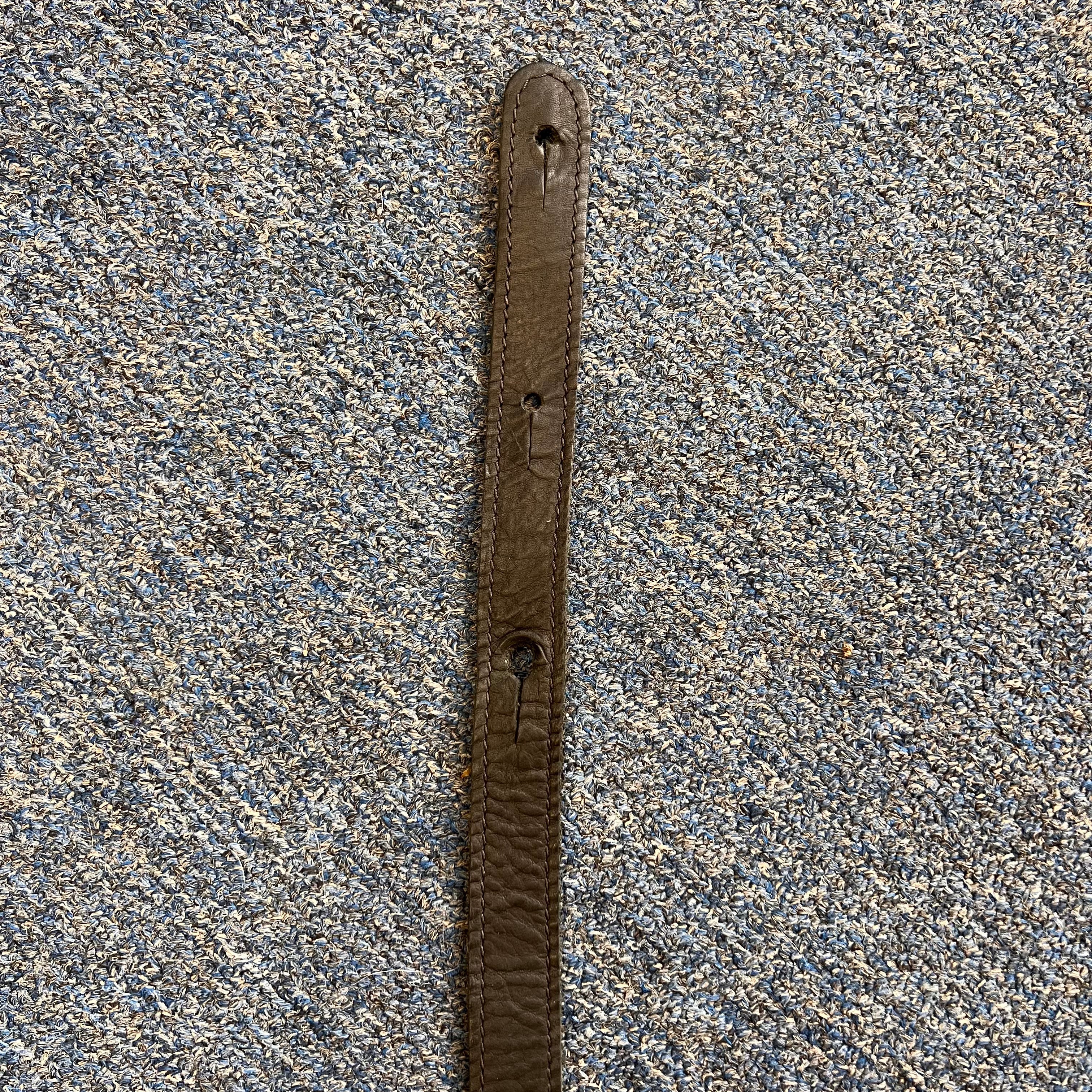 Tobias Leather Guitar Strap Black Used