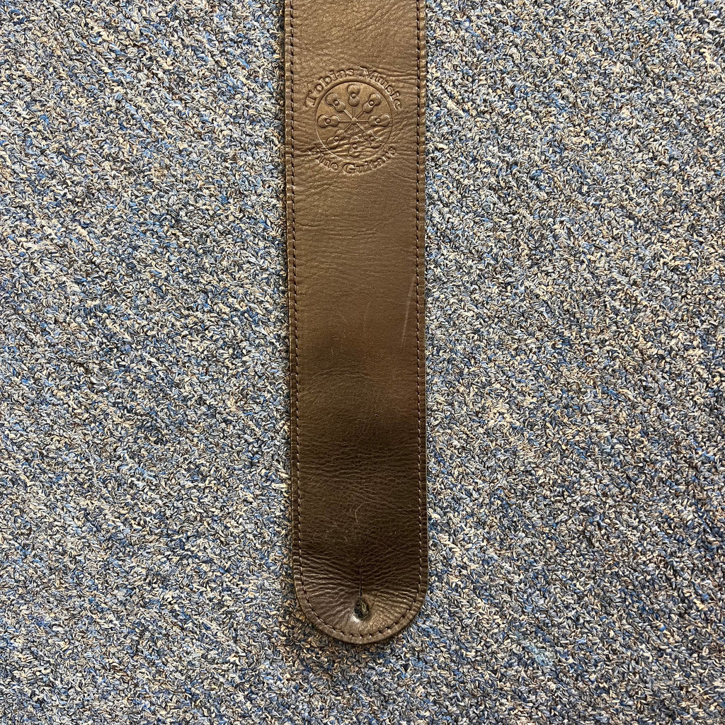 Tobias Leather Guitar Strap Black Used