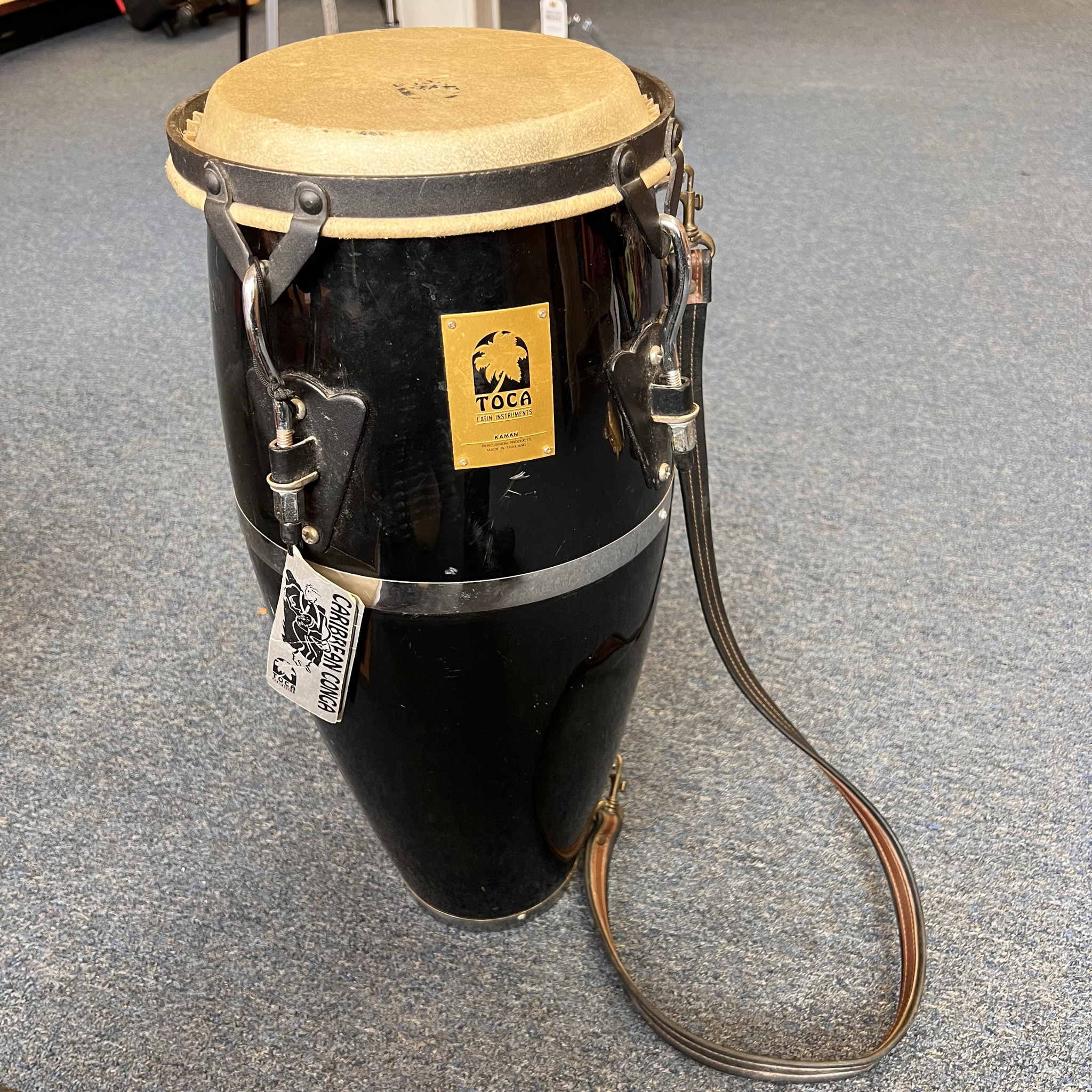 Toca conga drum 8” black finish (used)