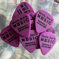 UJM 351 Delrin Picks 10-pack 1.14 Purple
