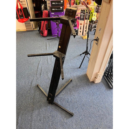 Ultimate Support Apex 2 Tier Column Keyboard stand with microphone boom