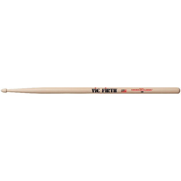 Vic Firth American Classic Hickory Wood Tip Drumsticks 5B