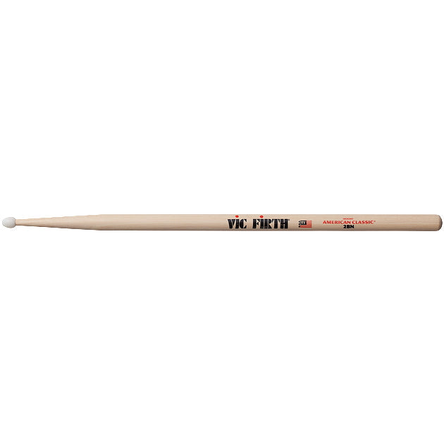 Vic Firth American Classic Hickory Wood Tip Drumsticks 2B