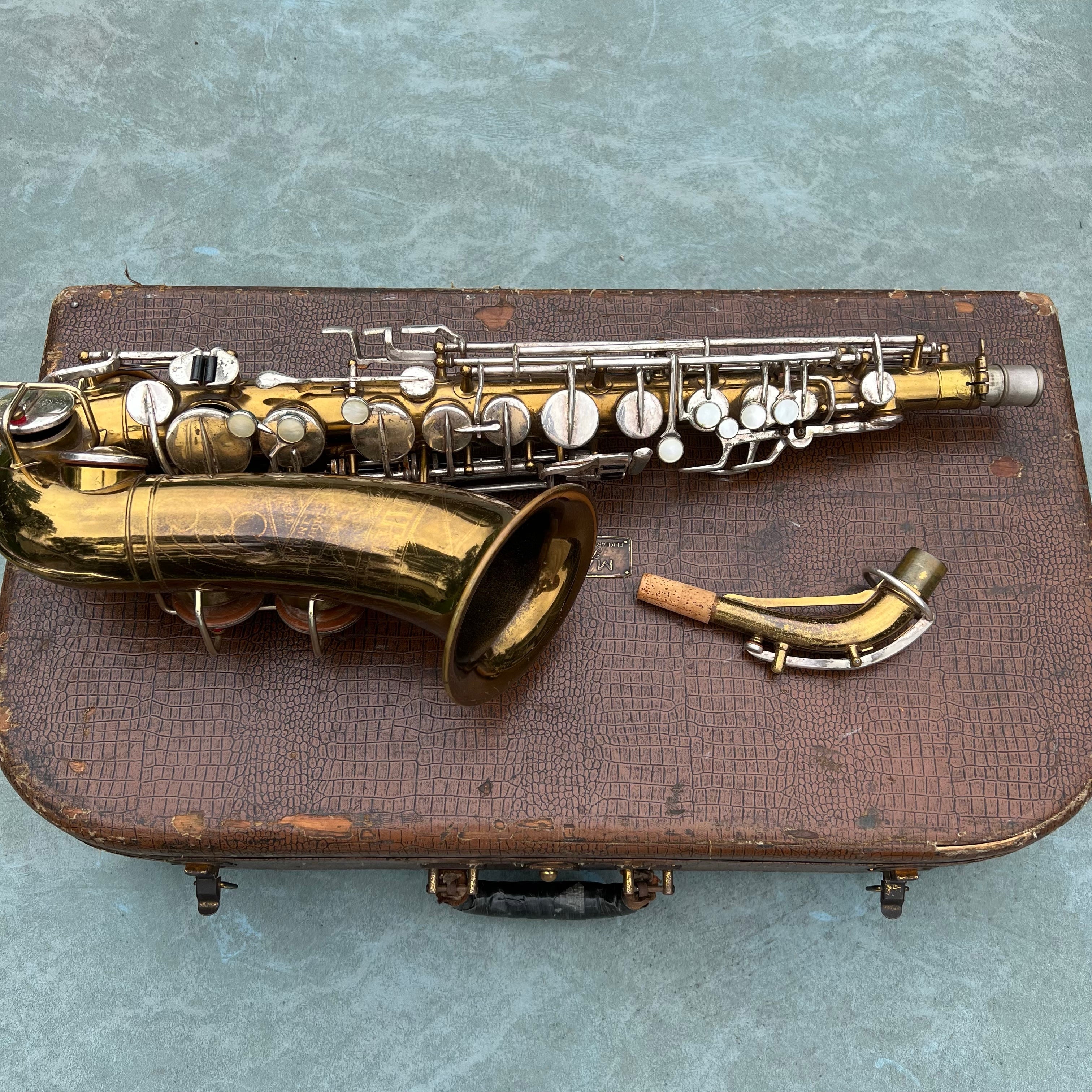 Vintage Martin Handcraft Imperial Alto Saxophone 1933 Used