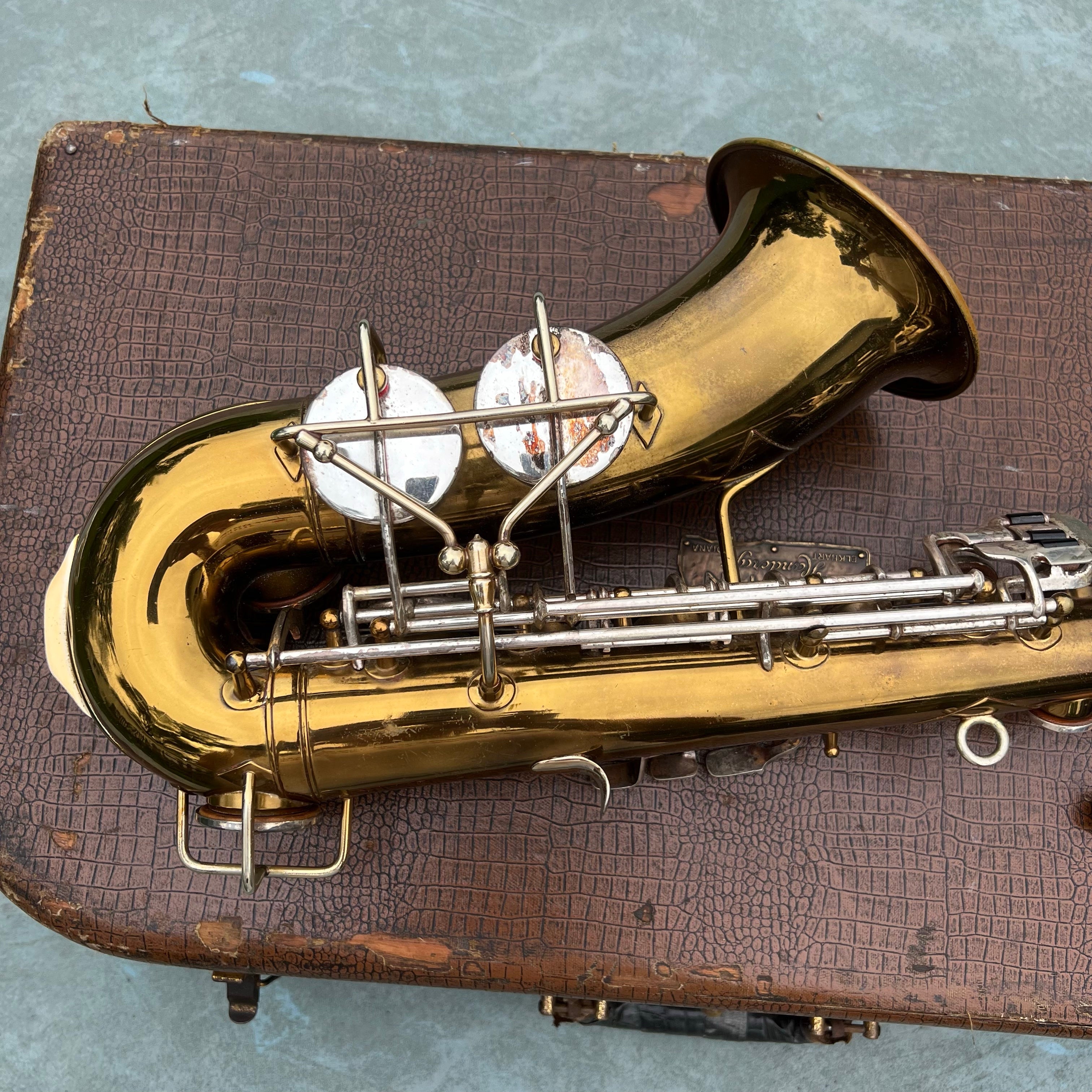 Vintage Martin Handcraft Imperial Alto Saxophone 1933 Used