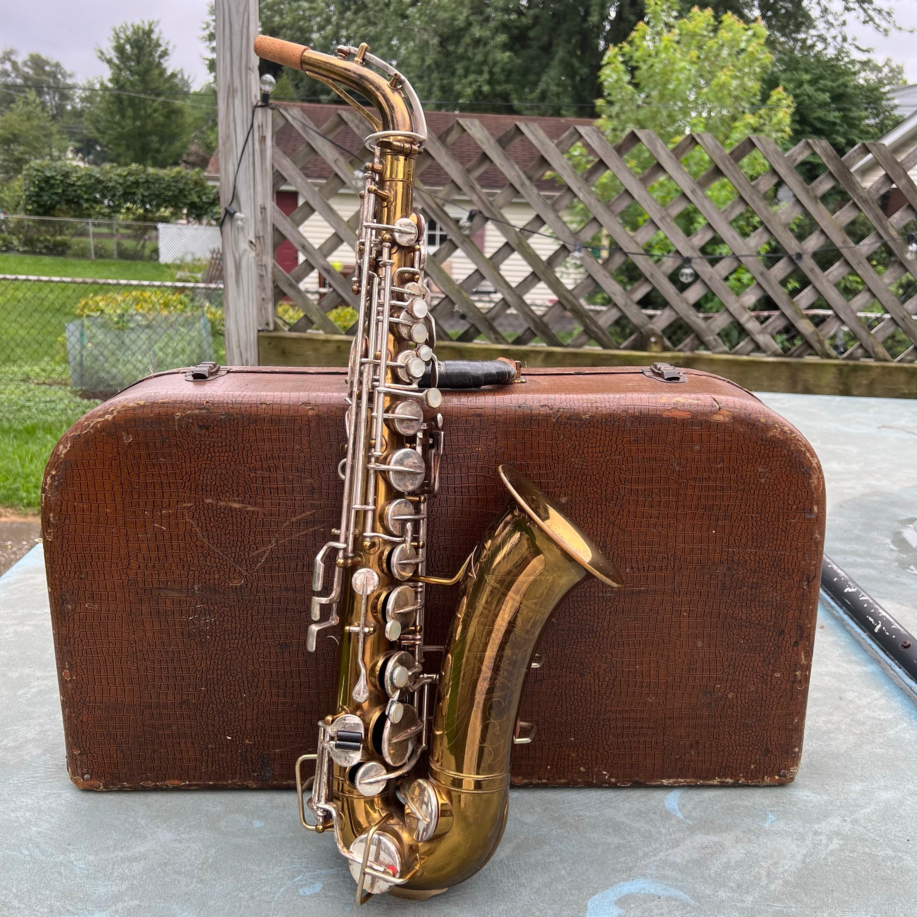 Vintage Martin Handcraft Imperial Alto Saxophone 1933 Used