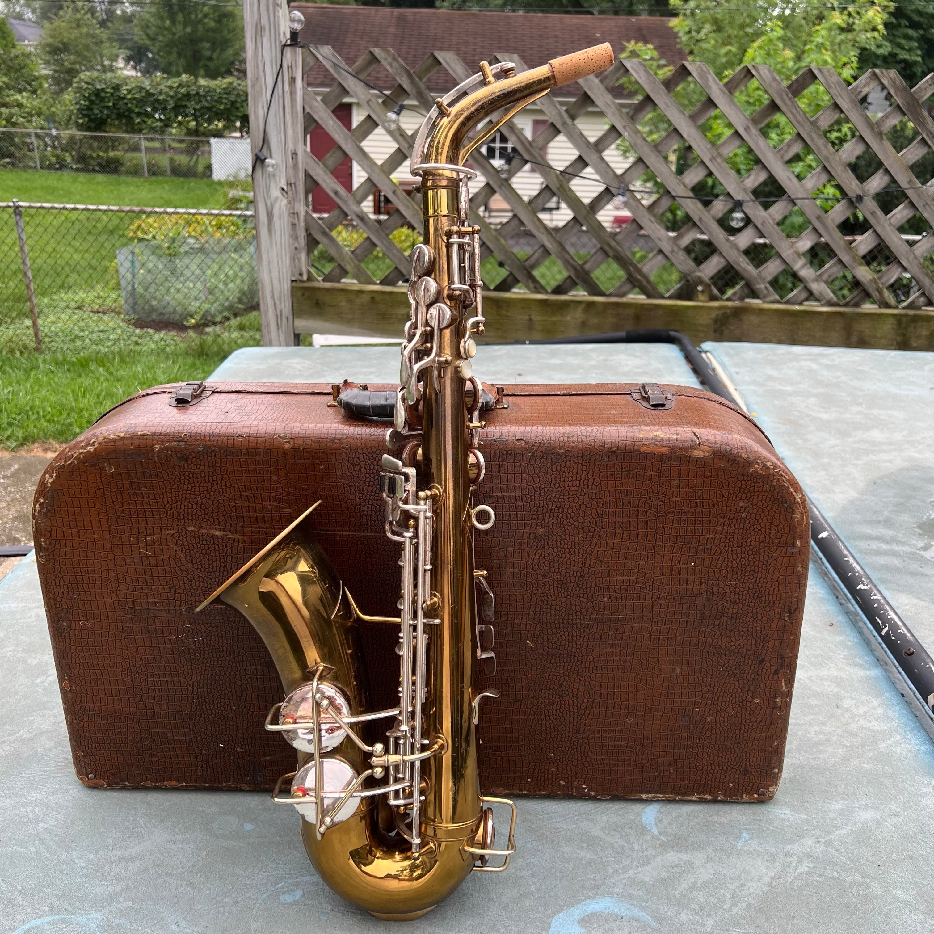 Vintage Martin Handcraft Imperial Alto Saxophone 1933 Used