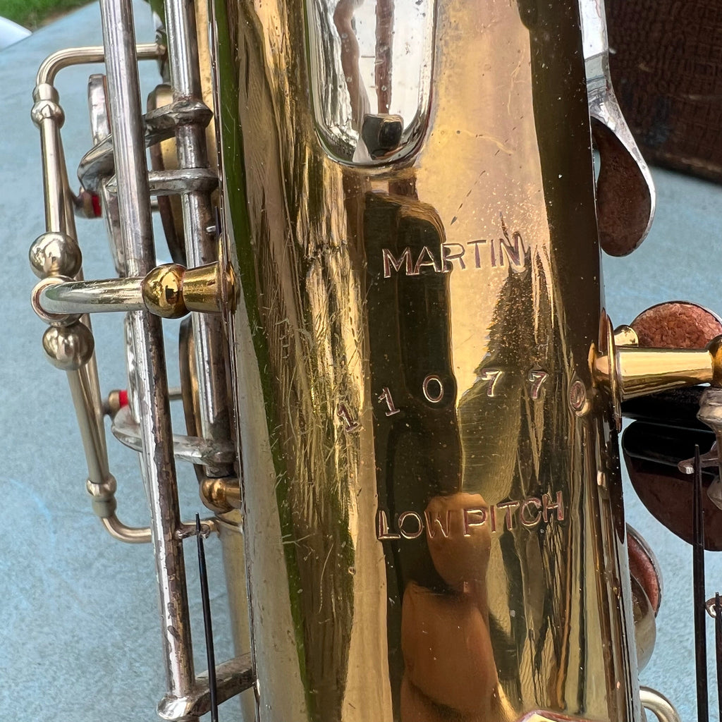 Vintage Martin Handcraft Imperial Alto Saxophone 1933 Used