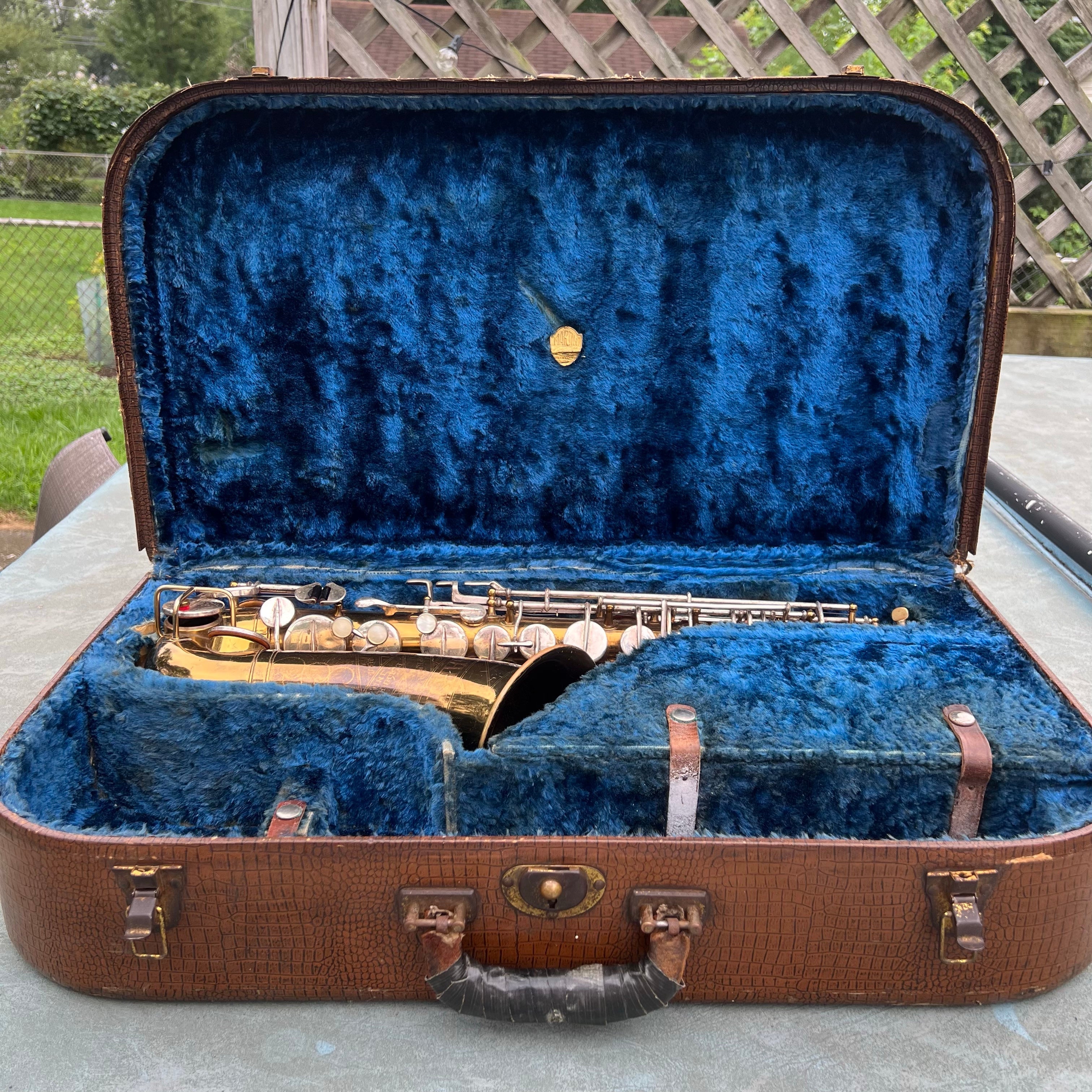 Vintage Martin Handcraft Imperial Alto Saxophone 1933 Used