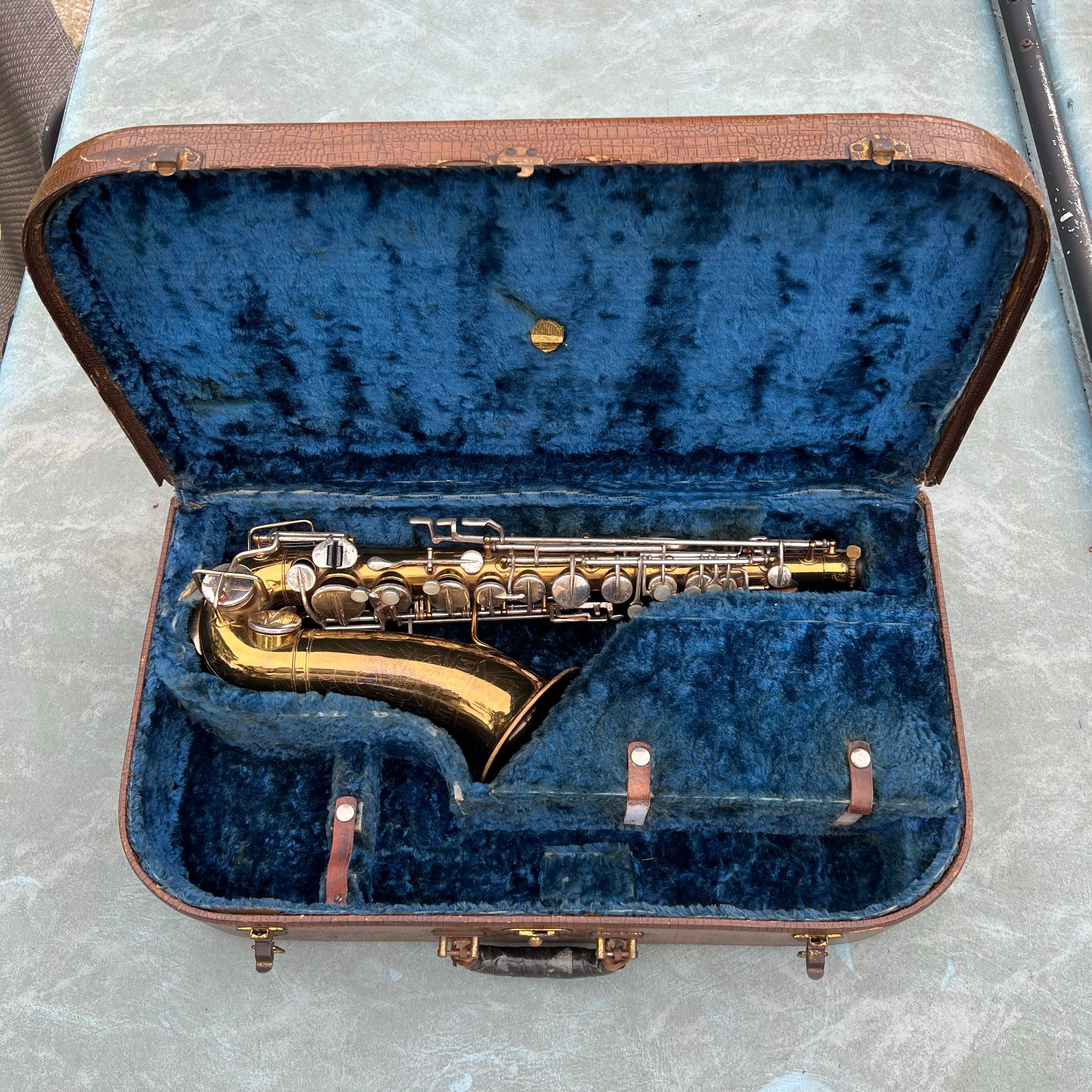 Vintage Martin Handcraft Imperial Alto Saxophone 1933 Used