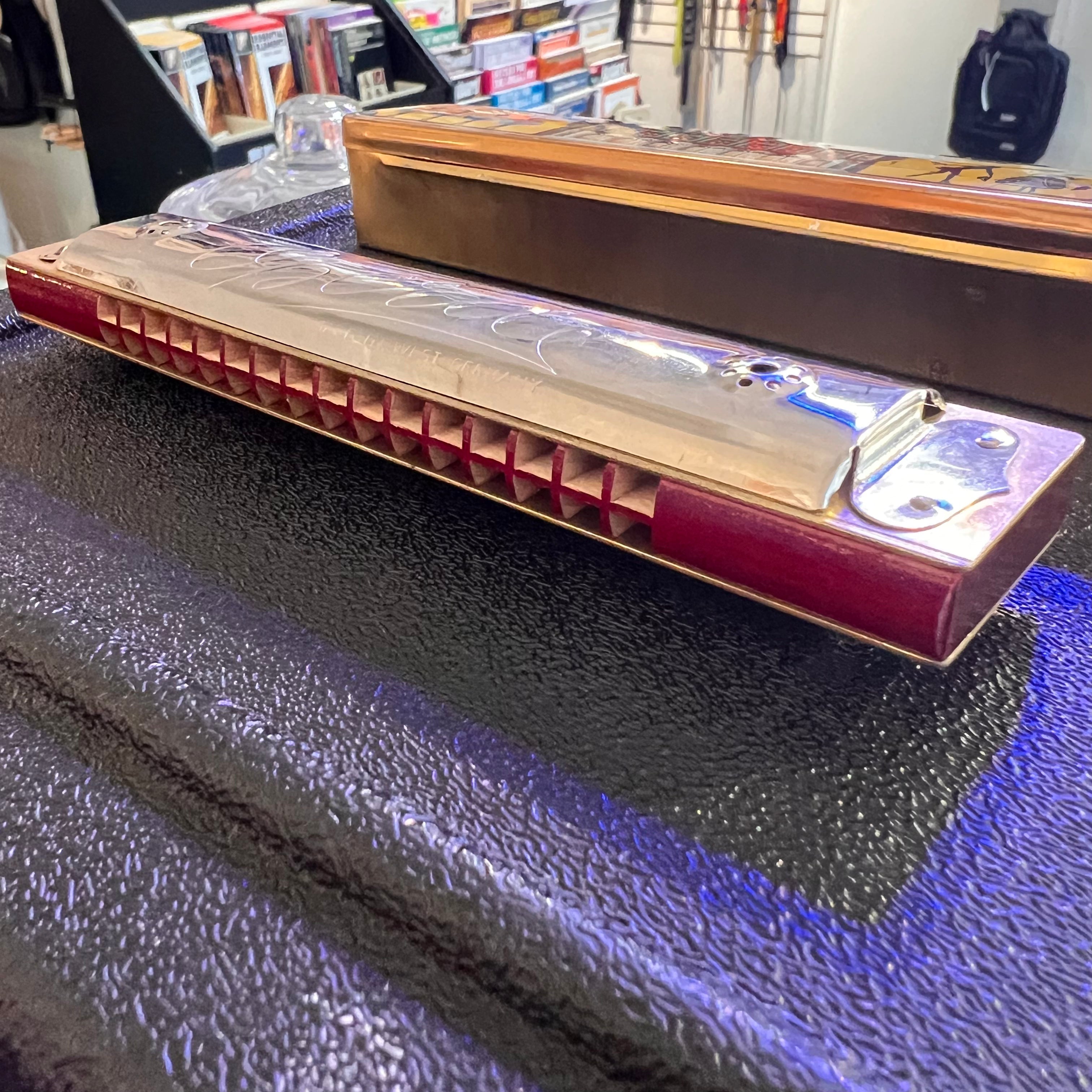 Vintage Opera Harmonica in case Germany