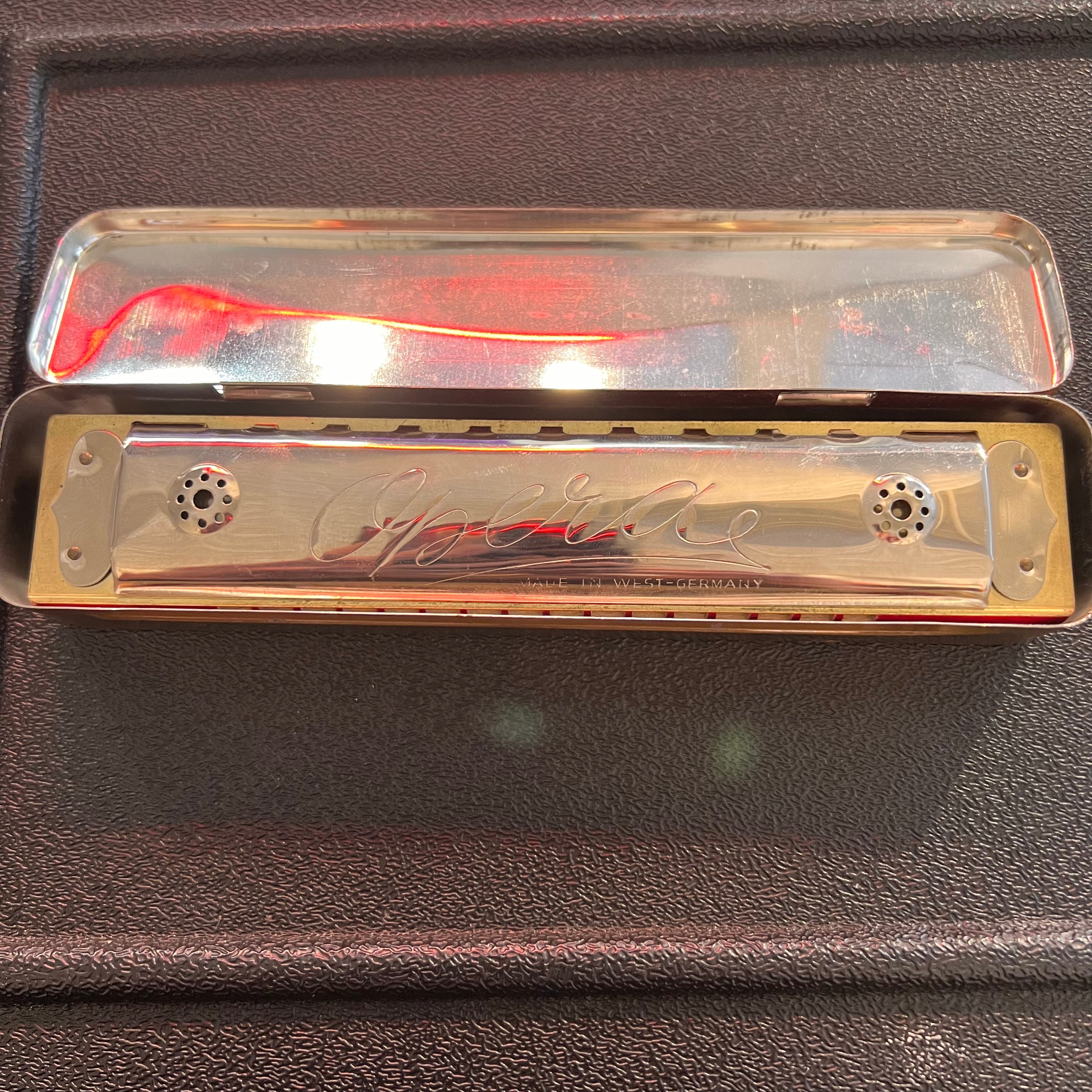 Vintage Opera Harmonica in case Germany
