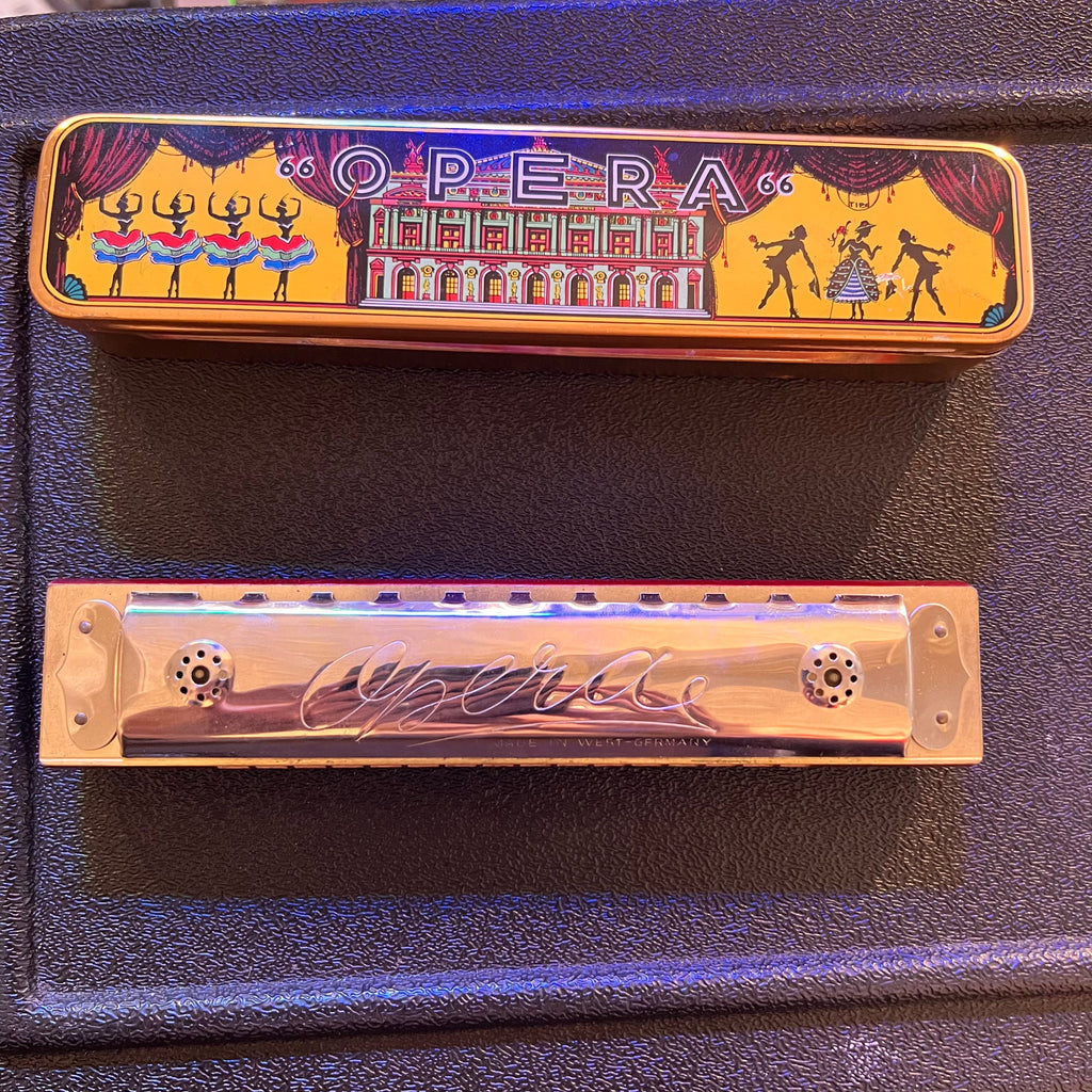 Vintage Opera Harmonica in case Germany