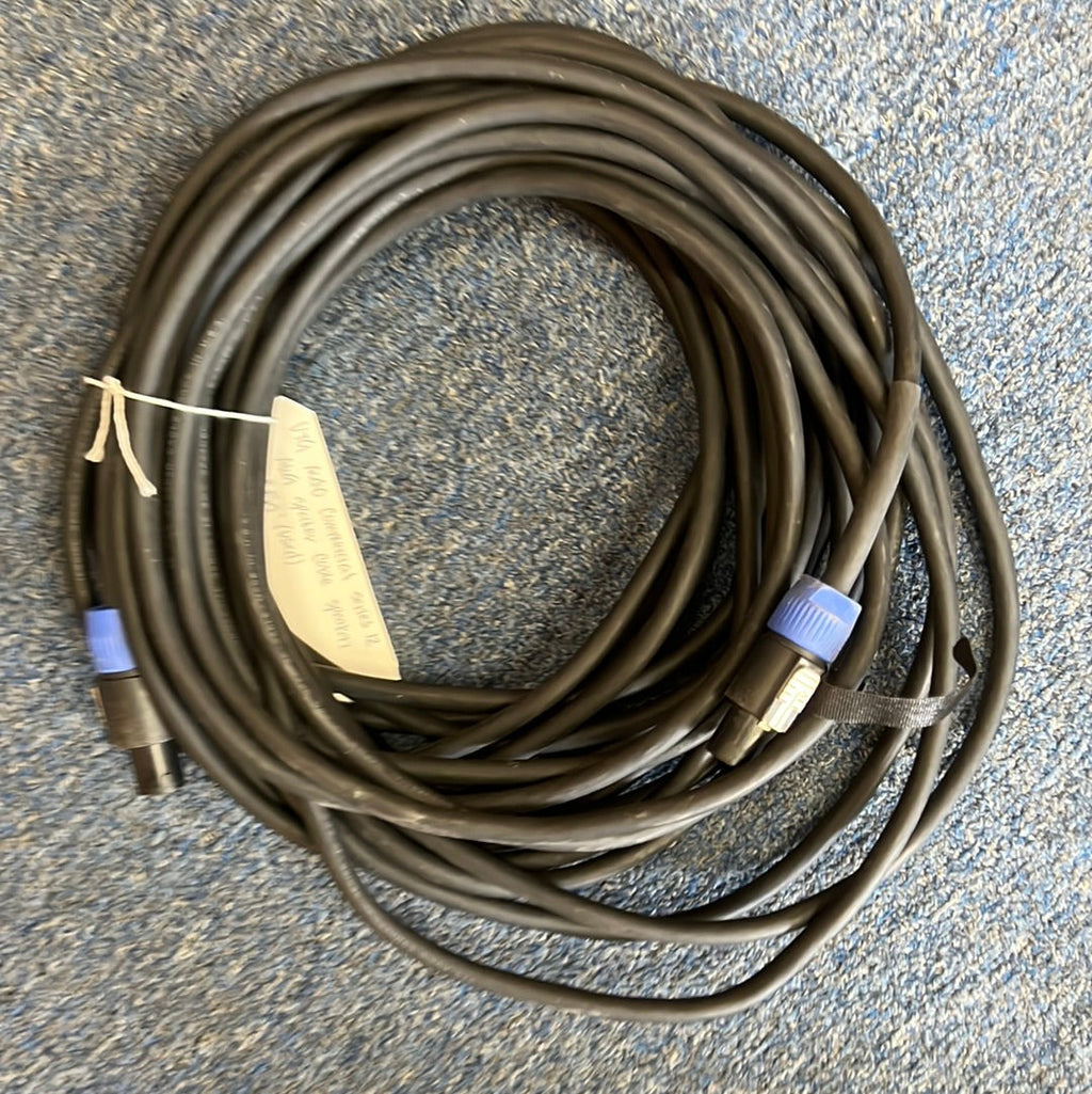 VTG Audio Commercial Series 12 AWG Speaker Cable Speakon USA 50' (used)