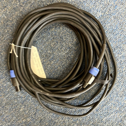 VTG Audio Commercial Series 12 AWG Speaker Cable Speakon USA 50' (used)