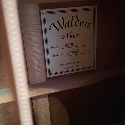 Walden D570 Acoustic Guitar (used)