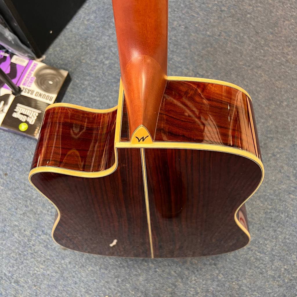Washburn WD25SCE Dreadnought Cutaway - Natural (used)