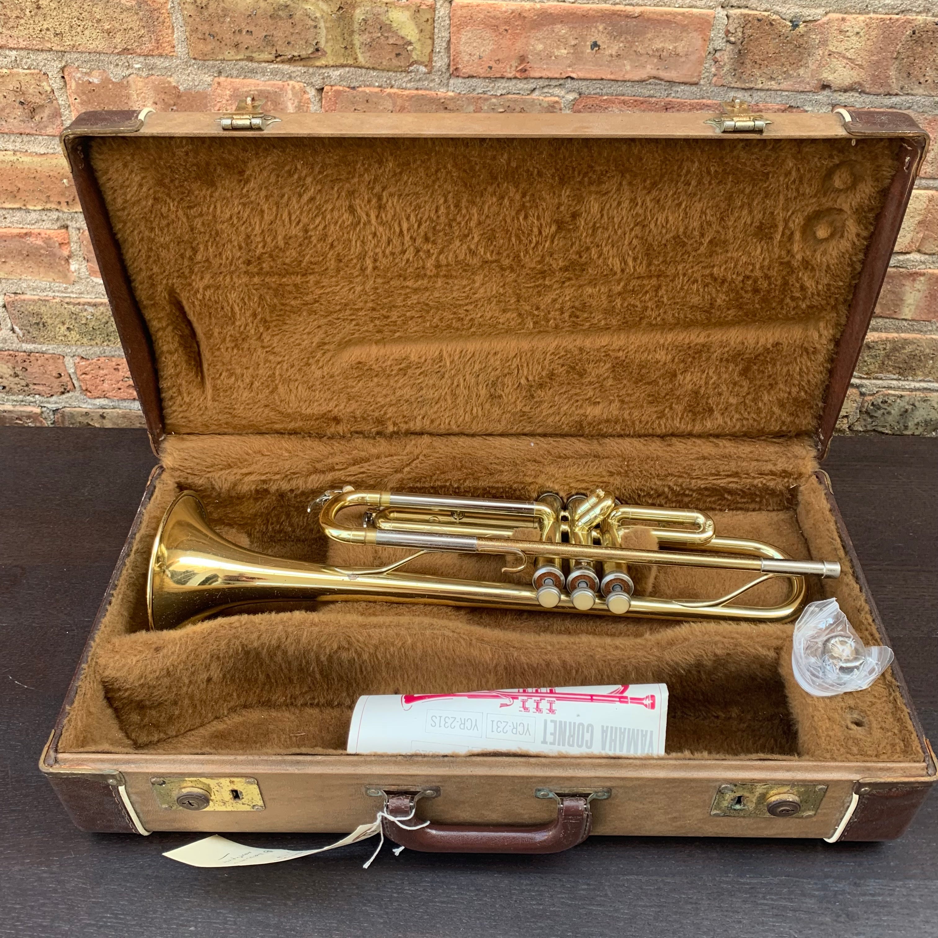 Yamaha Trumpet YTR-232 Brass 1980s