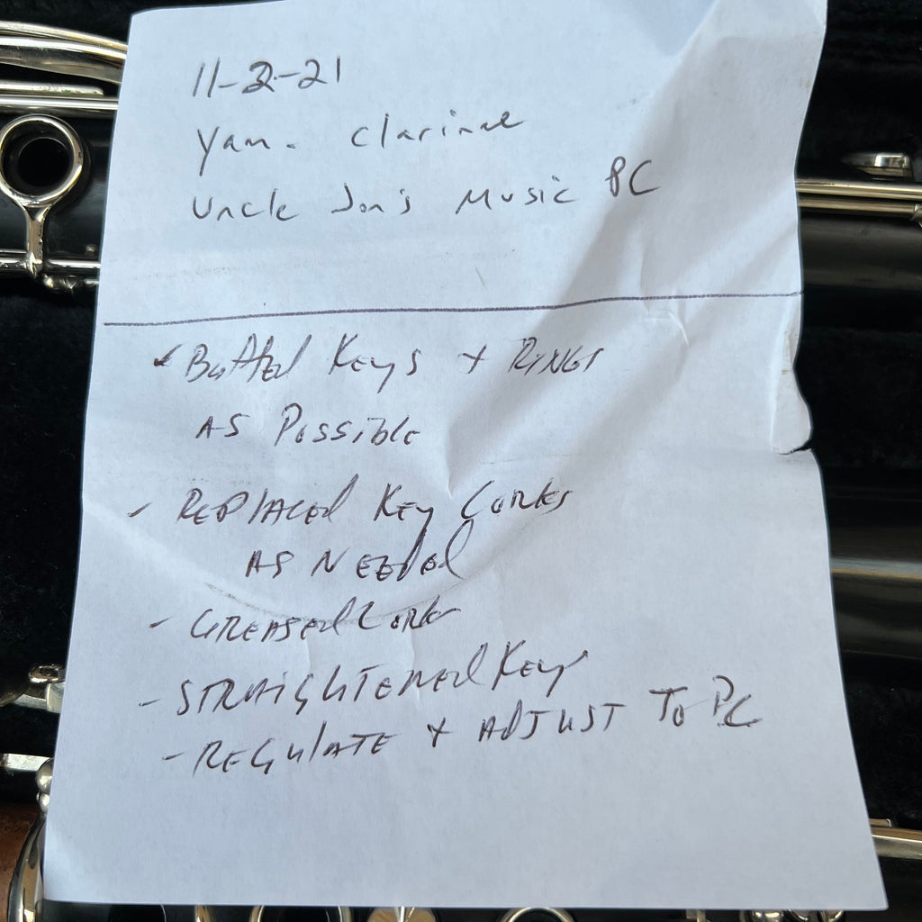 Yamaha YCL250 Student Clarinet Used