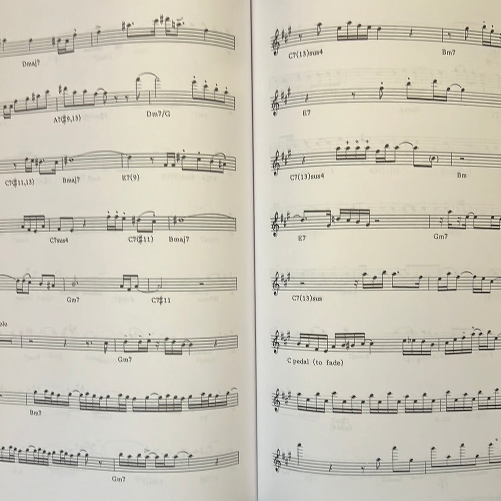David Sanborn Collection Soprano and Alto Saxophone Transcribed