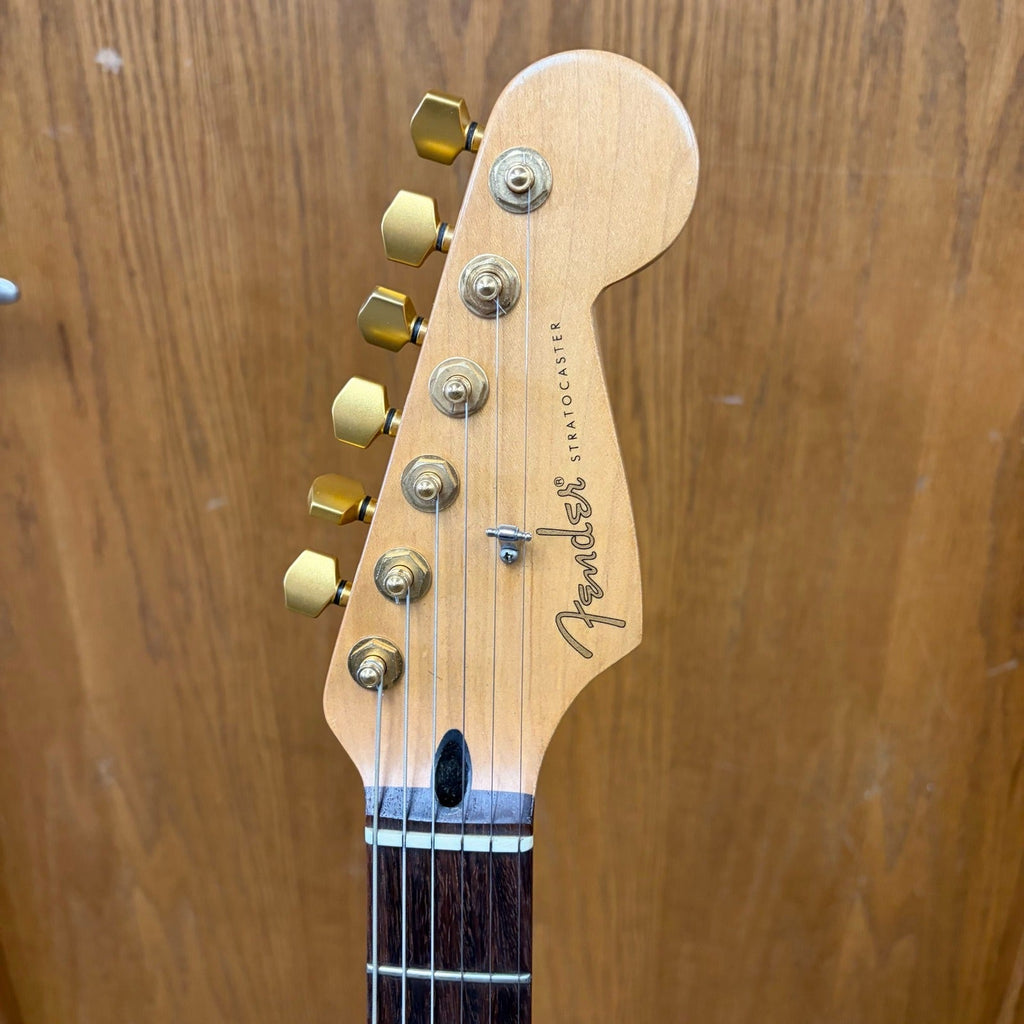 Fender Stratocaster 1995 MIM - Crimson Red Trans - Gold Sperzels & HSS Upgrades
