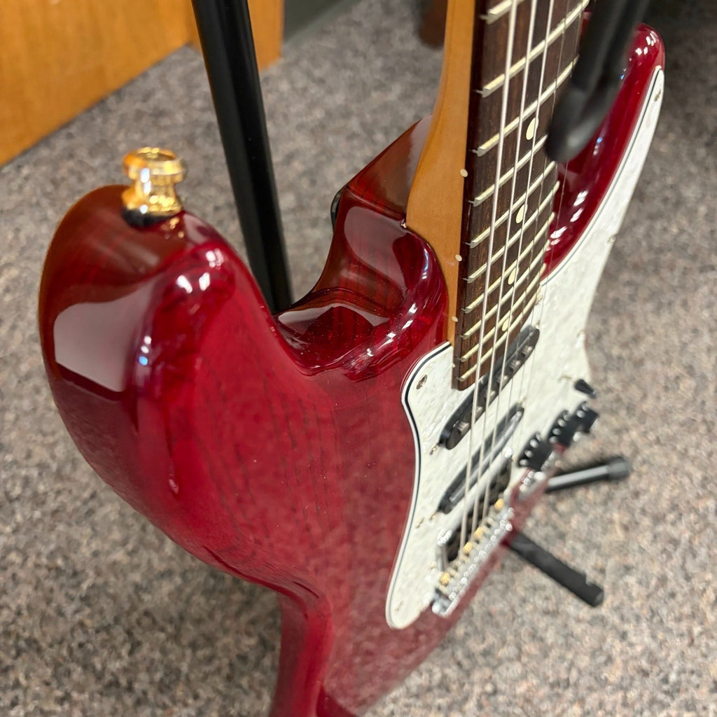 Fender Stratocaster 1995 MIM - Crimson Red Trans - Gold Sperzels & HSS Upgrades