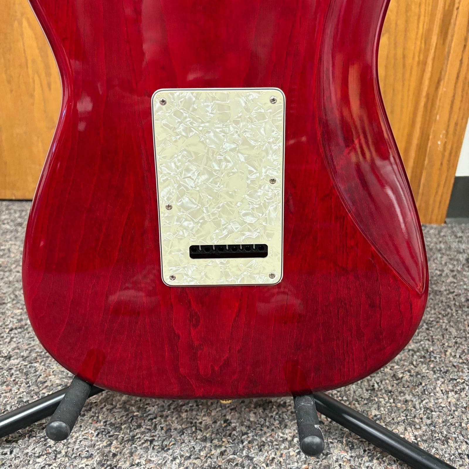 Fender Stratocaster 1995 MIM - Crimson Red Trans - Gold Sperzels & HSS Upgrades