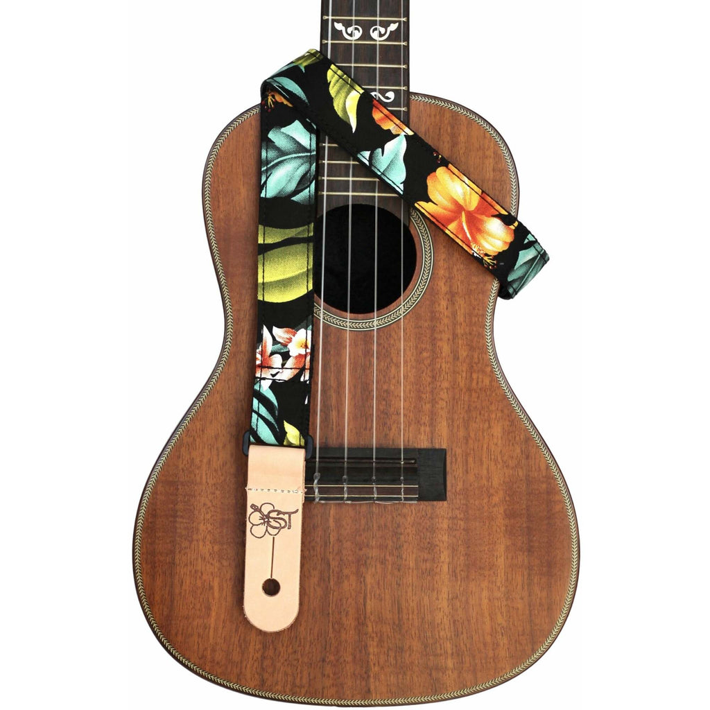 Sherrin's Threads Birds of Paradise 1" Ukulele Strap