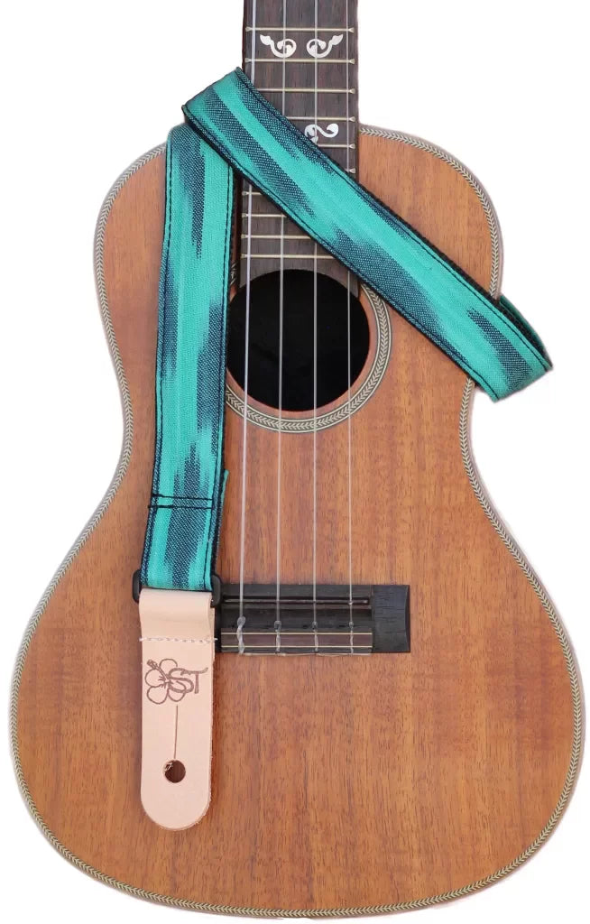 Sherrin's Threads 1" Uke Strap Northern Lights